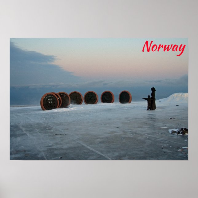Nordkapp, Norge Poster (Framsidan)