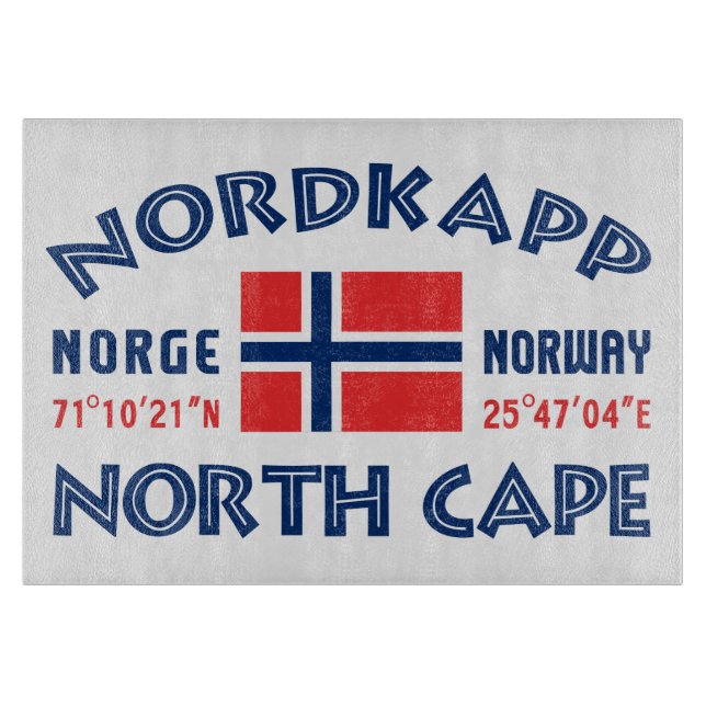 NORDKAPP-Norge-skärningspanel (Framsidan)