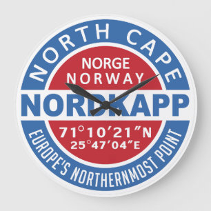 NORDKAPP-Norgens väggklocka