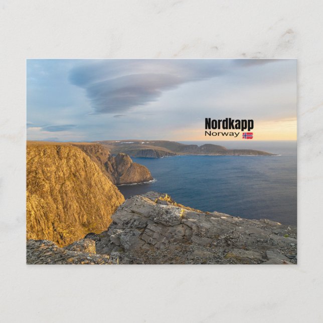 Nordkapp Vykort (Framsida)