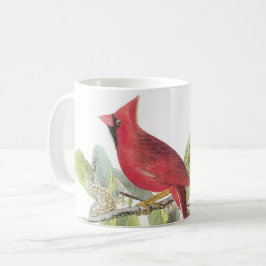 Nordkardinal av Audubon Coffee Mugg