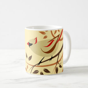 Nordkardinal Songbird Kaffemugg