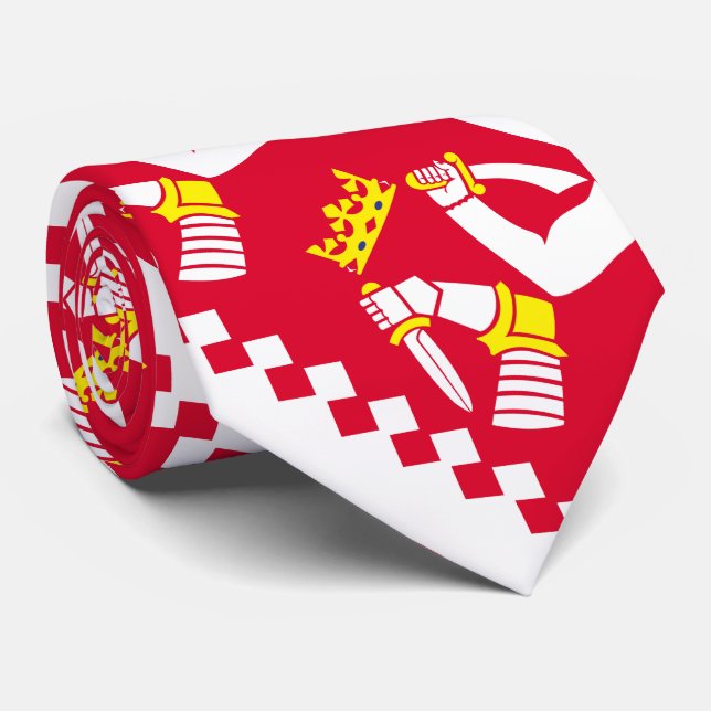 Nordkarelen Flagga Slips (Rullad)