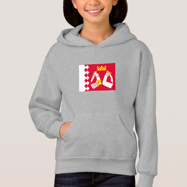 Nordkarelen Flagga T Shirt (Framsida)