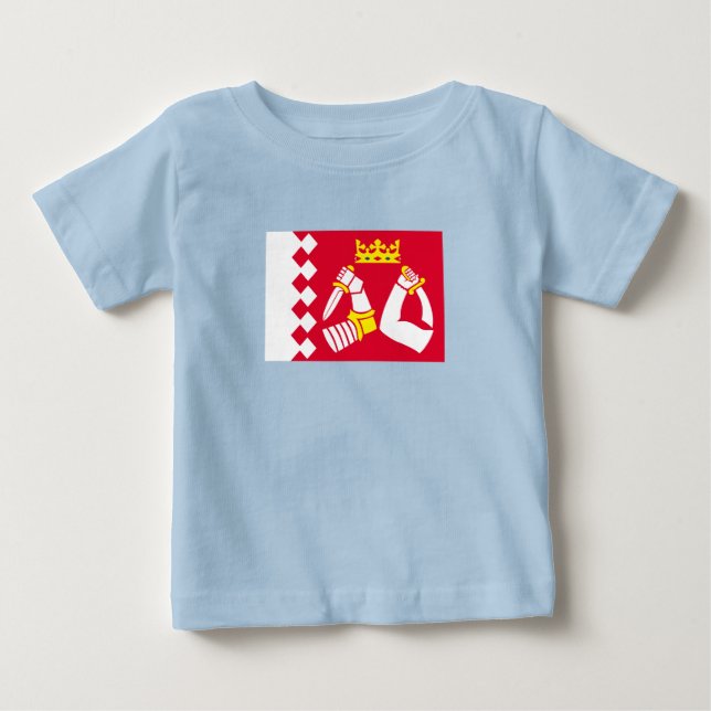 Nordkarelen flagga t shirt (Framsida)