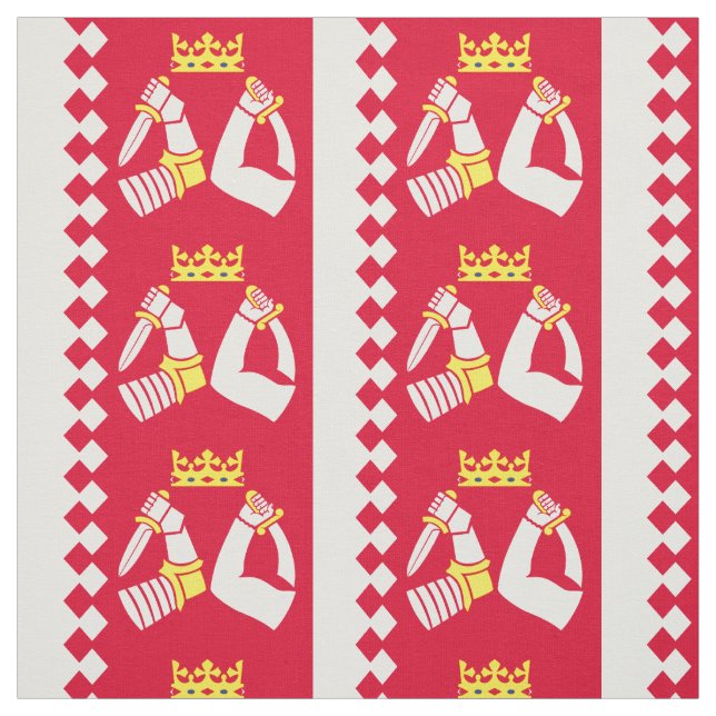 Nordkarelen flagga tyg (Provkarta)