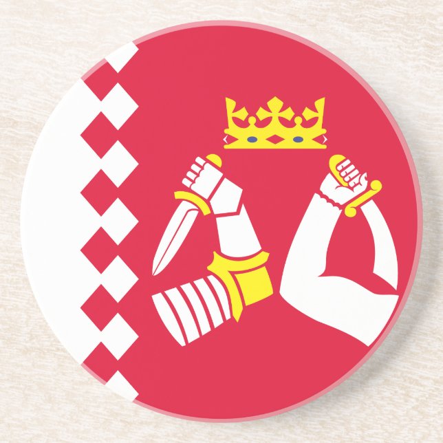 Nordkarelen Flagga Underlägg (Framsidan)