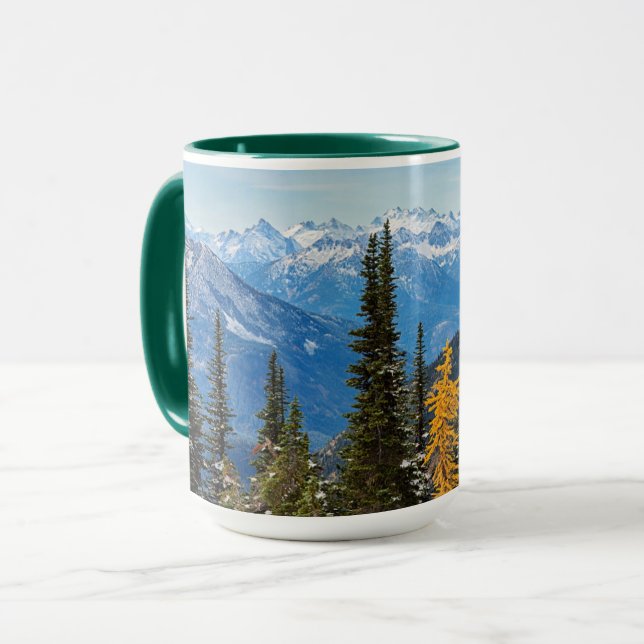 Nordkaskadbergen Wenatchee National Forest Mugg (Framsida vänster)