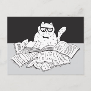 Nördkatten Vykort