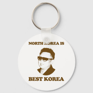 Nordkorea är bäst Korea Nyckelring