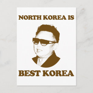 Nordkorea är det bästa Korea Vykort