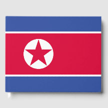 Nordkorea flagga