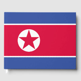 Nordkorea flagga gästböcker