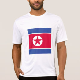 Nordkorea flagga t shirt