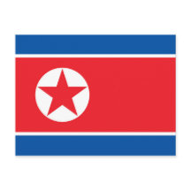 Nordkorea Flagga