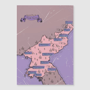 Nordkorea karta