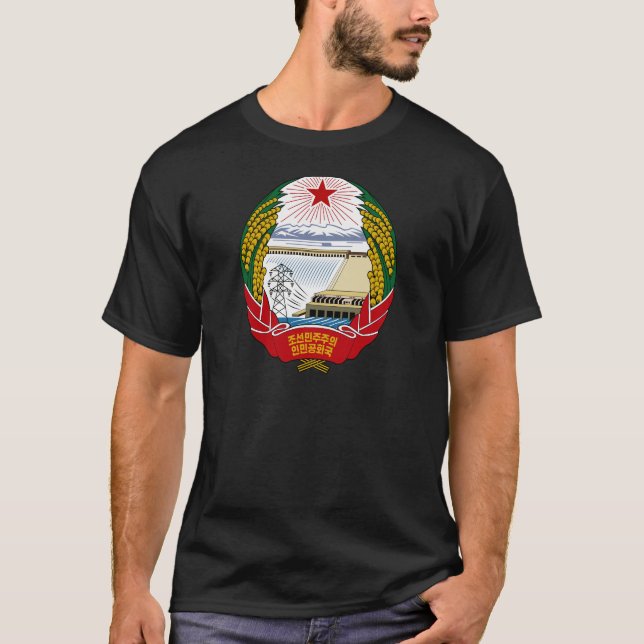 Nordkorea medborgareEmblem T Shirt (Framsida)