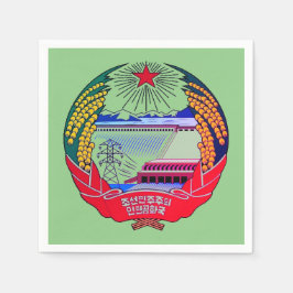 Nordkorea (Nordkorea) Hermit Kingdom Pappersservett