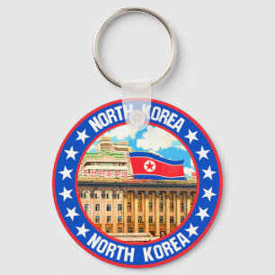 Nordkorea Nyckelring
