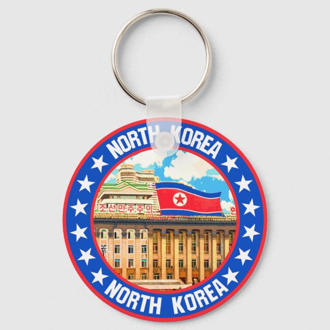 Nordkorea Nyckelring (Framsida)