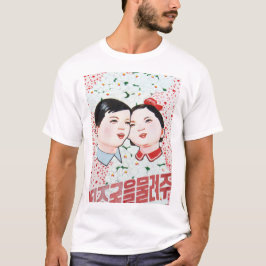 Nordkorea propaganda t shirt