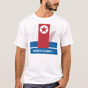 Nordkorea skjorta t shirt