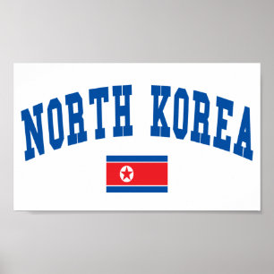 Nordkorea Stil Poster