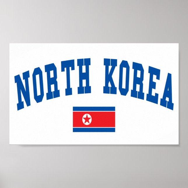 Nordkorea Stil Poster (Framsidan)
