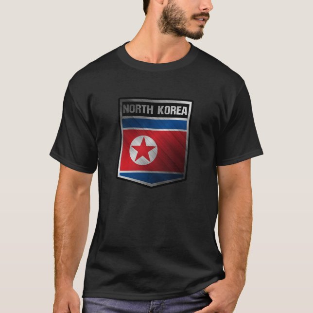Nordkorea T Shirt (Framsida)