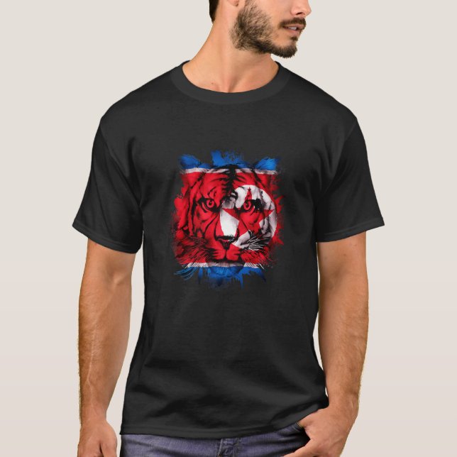 Nordkorea T Shirt (Framsida)