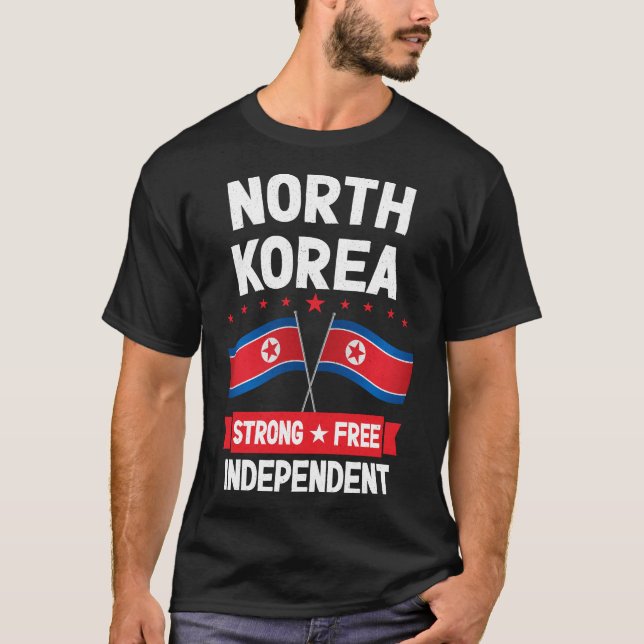 Nordkorea T Shirt (Framsida)