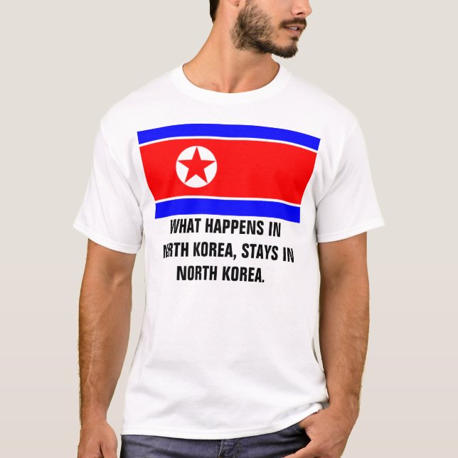 NORDKOREA TEE SHIRT (Framsida)