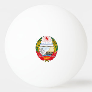 Nordkoreansk emblem pingisboll