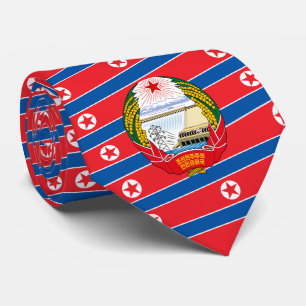 Nordkoreansk Flagga & Emblem, Nordkoreas Flagga Slips