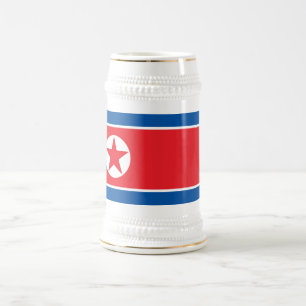 Nordkoreas flagga sejdel