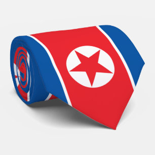 Nordkoreas flagga slips