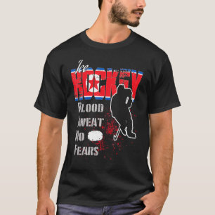 Nordkoreas understödjare Blood Sweat No Fears Ice T Shirt