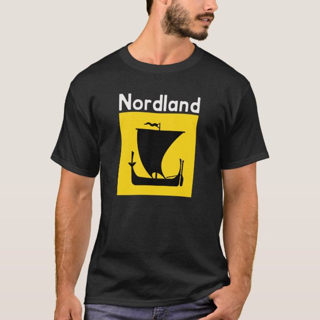 Nordland Tee Shirt (Framsida)