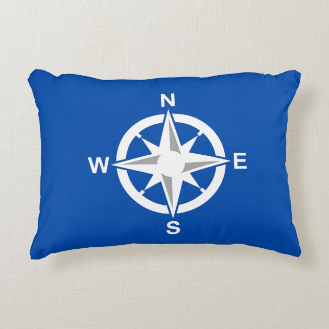 Nordlig 12x16 dekorfärg prydnadskudde (Framsidan)