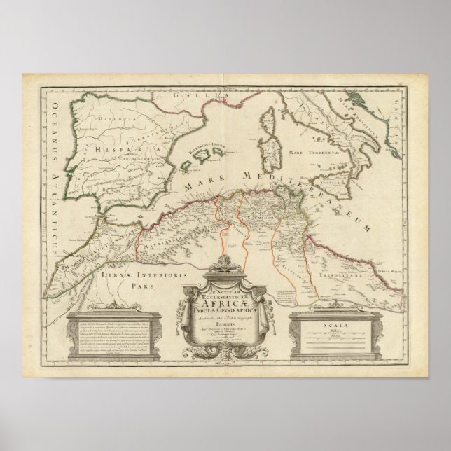 Nordlig Afrika 3 Poster (Framsidan)