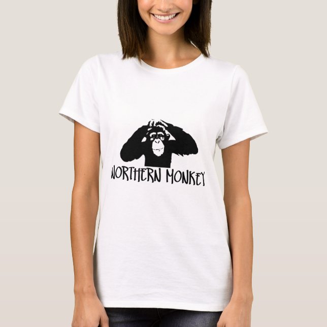 nordlig apa tee shirt (Framsida)