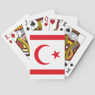 Nordlig Cypern flagga Casinokort