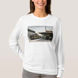 Nordlig elektrisk järnvägstation t-shirt