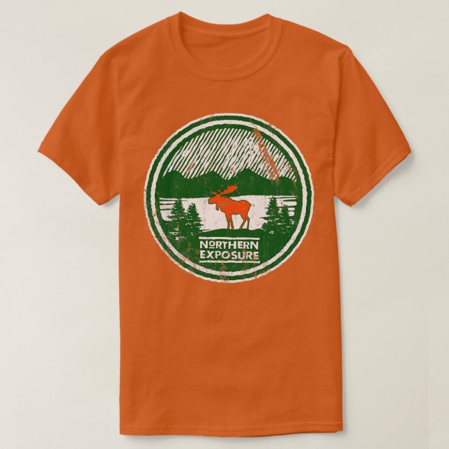 Nordlig exponering Alaska TShirt T Shirt (Design framsida)