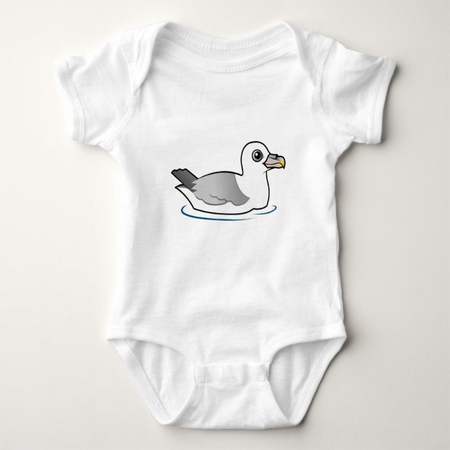 Nordlig Fulmar (den ljusa morfen) Tee (Framsida)