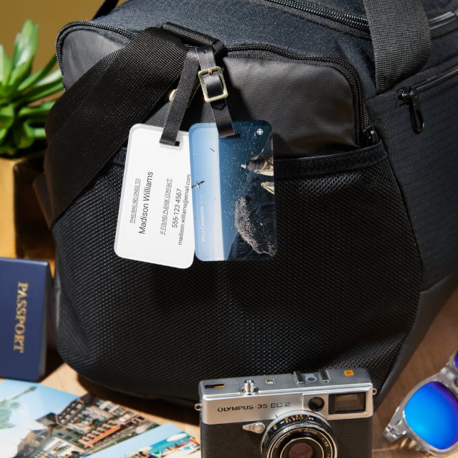 Nordlig garnfisk bagagebricka (Fram & Baksida)