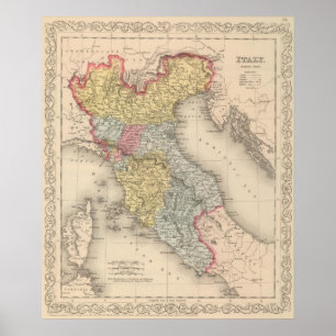 Nordlig italien poster