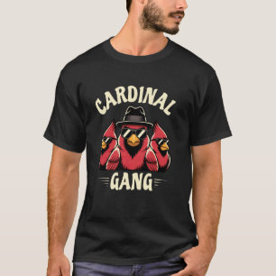 Nordlig Kardinal Fågelskådare Älskare Rolig Kardin T Shirt