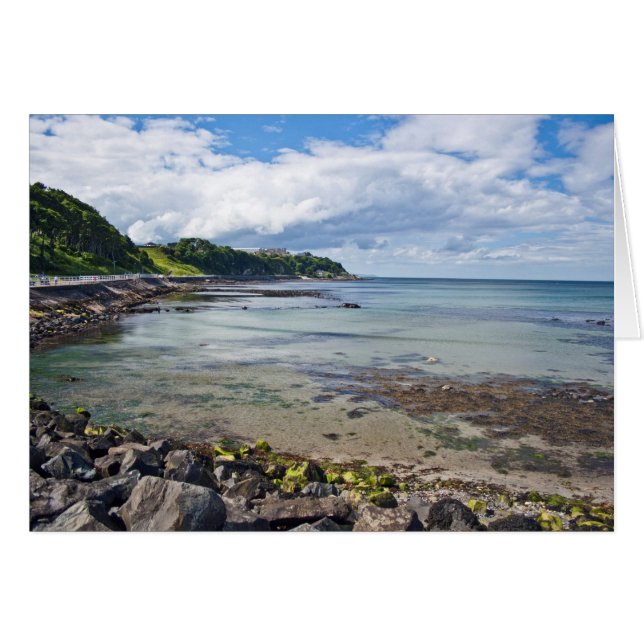 Nordlig Larne kusten - ireland Hälsningskort (Framsidan Horizontal)