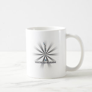 Nordlig Mariana flaggakarta 2,0 Kaffemugg
